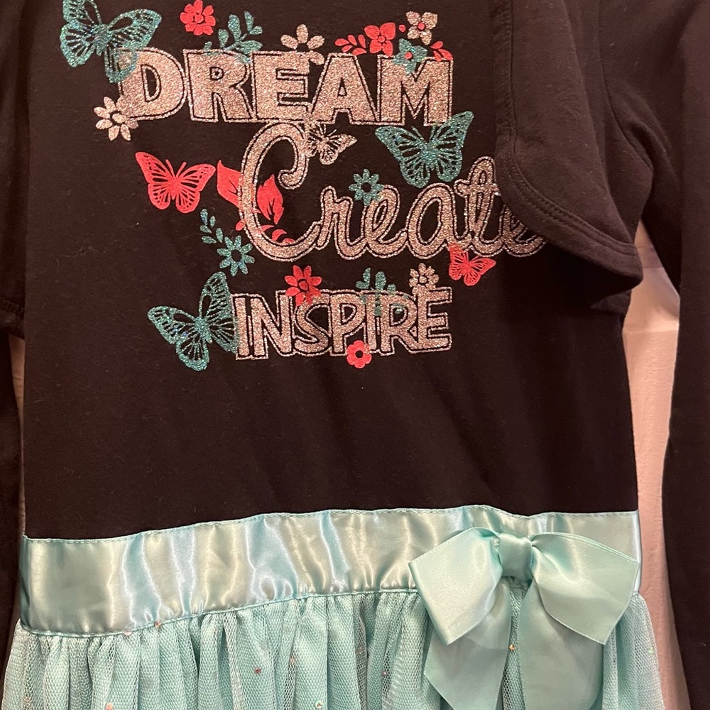 Girl M sparkling dress.